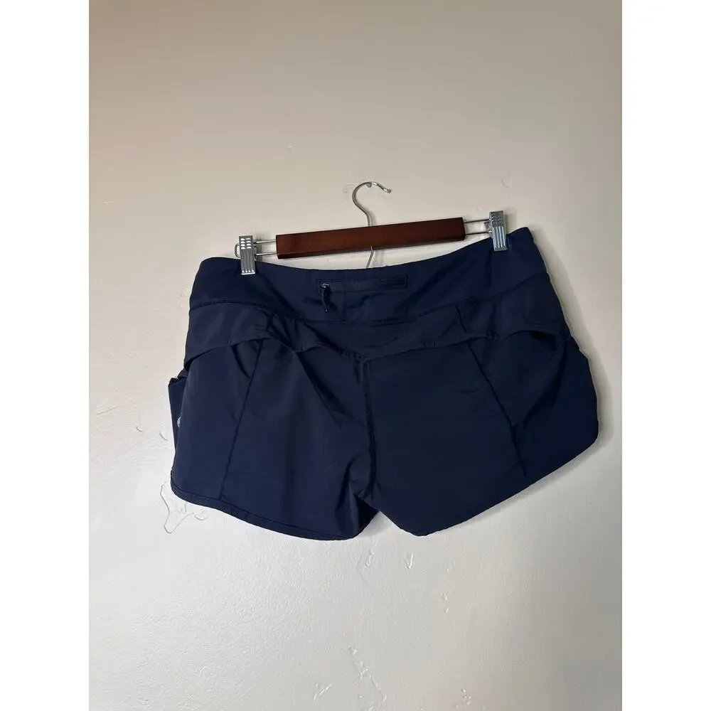 Lululemon Black Speed Shorts 2.5